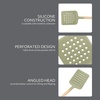 image:imageSur La Table Kitchen Essential Chefs Toolkit Silicone Soup Ladle with Beechwood handle  TaupeJuniper Green SiliconeBeechwood