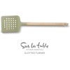 image:imageSur La Table Kitchen Essential Chefs Toolkit Silicone Soup Ladle with Beechwood handle  TaupeJuniper Green SiliconeBeechwood