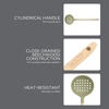 image:imageSur La Table Kitchen Essential Chefs Toolkit Silicone Soup Ladle with Beechwood handle  TaupeJuniper Green SiliconeBeechwood