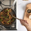 image:imageSur La Table Kitchen Essential Chefs Toolkit Silicone Soup Ladle with Beechwood handle  TaupeTaupe Silicone