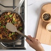 image:imageSur La Table Kitchen Essential Chefs Toolkit Silicone Soup Ladle with Beechwood handle  TaupeTaupe Silicone