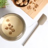 image:imageSur La Table Kitchen Essential Chefs Toolkit Silicone Soup Ladle with Beechwood handle  TaupeTaupe Silicone