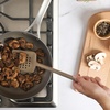 image:imageSur La Table Kitchen Essential Chefs Toolkit Silicone Soup Ladle with Beechwood handle  TaupeTaupe Silicone