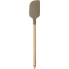 image:imageSur La Table Kitchen Essential Chefs Toolkit Silicone Soup Ladle with Beechwood handle  TaupeTaupe SiliconeBeechwood