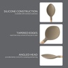 image:imageSur La Table Kitchen Essential Chefs Toolkit Silicone Soup Ladle with Beechwood handle  TaupeTaupe SiliconeBeechwood