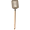 image:imageSur La Table Kitchen Essential Chefs Toolkit Silicone Soup Ladle with Beechwood handle  TaupeTaupe SiliconeBeechwood