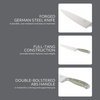 image:imageSur La Table Kitchen Essential Tasting Kitchen German Steel Chefs Knife 8Inch Stainless Steel Blade  Professional Kitchen Knife with Black Handle and Forged Full TangJuniper Green