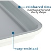 image:imageSur La Table Kitchen Essentials Bake Sale 3Piece Cookie Sheet Set  Nonstick Carbon Steel Baking Pans 13 15 18 Inch  Grey EasyClean Oven Trays for Cookies Roasting amp MoreLinen White