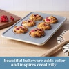 image:imageSur La Table Kitchen Essentials Bake Sale 3Piece Cookie Sheet Set  Nonstick Carbon Steel Baking Pans 13 15 18 Inch  Grey EasyClean Oven Trays for Cookies Roasting amp MoreLinen White
