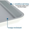 image:imageSur La Table Kitchen Essentials Bake Sale 3Piece Cookie Sheet Set  Nonstick Carbon Steel Baking Pans 13 15 18 Inch  Grey EasyClean Oven Trays for Cookies Roasting amp MoreLinen White