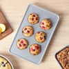 image:imageSur La Table Kitchen Essentials Bake Sale 3Piece Cookie Sheet Set  Nonstick Carbon Steel Baking Pans 13 15 18 Inch  Grey EasyClean Oven Trays for Cookies Roasting amp MoreLinen White