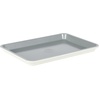 image:imageSur La Table Kitchen Essentials Bake Sale 3Piece Cookie Sheet Set  Nonstick Carbon Steel Baking Pans 13 15 18 Inch  Grey EasyClean Oven Trays for Cookies Roasting amp MoreLinen White