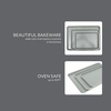 image:imageSur La Table Kitchen Essentials Bake Sale 3Piece Cookie Sheet Set  Nonstick Carbon Steel Baking Pans 13 15 18 Inch  Grey EasyClean Oven Trays for Cookies Roasting amp MoreLinen White