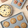 image:imageSur La Table Kitchen Essentials Bake Sale 3Piece Cookie Sheet Set  Nonstick Carbon Steel Baking Pans 13 15 18 Inch  Grey EasyClean Oven Trays for Cookies Roasting amp MoreLinen White