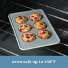 image:imageSur La Table Kitchen Essentials Bake Sale 3Piece Cookie Sheet Set  Nonstick Carbon Steel Baking Pans 13 15 18 Inch  Grey EasyClean Oven Trays for Cookies Roasting amp MoreLinen White