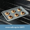 image:imageSur La Table Kitchen Essentials Bake Sale 3Piece Cookie Sheet Set  Nonstick Carbon Steel Baking Pans 13 15 18 Inch  Grey EasyClean Oven Trays for Cookies Roasting amp MoreLinen White