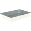 image:imageSur La Table Kitchen Essentials Bake Sale 3Piece Cookie Sheet Set  Nonstick Carbon Steel Baking Pans 13 15 18 Inch  Grey EasyClean Oven Trays for Cookies Roasting amp MoreLinen White