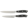 image:imageSur La Table Kitchen Essentials Tasting Kitchen HighCarbon German Steel 7 Piece Full Tang Forged Cutlery Knife Block Set  Eggshell White WAshwood BlockBlack