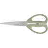image:imageSur La Table Kitchen Essentials Tasting Kitchen HighCarbon German Steel 7 Piece Full Tang Forged Cutlery Knife Block Set  Eggshell White WAshwood BlockJuniper Green w Ashwood Block