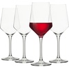 image:imageSur La Table Kitchen Essentials Vino Breeze Crystal Clear 18 OZ 4 Pack All Purpose White Wine Glass With Modern Curve SilhouetteGlass