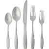 image:imageGibson Home Ravidia Black Heavy Gauge Flatware Cutlery Silverware Set 20 Pieces Stainless Steel Colorful Utensils Tableware Set Service for 4Karlton Silver Polish