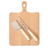 image:imageMartha Stewart Blairwood 3 Piece Beechwood Charcuterie Cutting Board with Cheese Knives Set