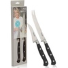image:imageMartha Stewart Carverton 8 Chef Knife High Carbon Stainless Steel Kitchen Knives wBlack Triple Riveted HandleStainless Steel  Black Tomato  Birds Beak