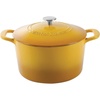 image:imageMartha Stewart Gatwick 7 QT Enamel Cast Iron Dutch Oven  Navy Blue HeavyDuty Durable Dutch Oven for Slow Cooking Braising and BakingYellow