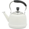 image:imageMartha Stewart Kingstree Large 2 Qt Stainless Steel Tea Kettle  Heavy Gauge Durable Whistling Tea Kettle for Stove Top Easy Pour Classic DesignLinen White