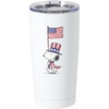 image:imagePeanuts Snoopy Stay Chill 17 oz Insulated Stainless Steel Tumbler with Lid Double Wall Thermal Drink Cup for Hot amp Cold Beverages White Cool SnoopyAmericana