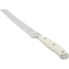 image:imageSur La Table Kitchen Essential Tasting Kitchen German Steel Bread Knife 8Inch Stainless Steel Blade  Professional Kitchen Knife with White Handle and Forged Full Tang