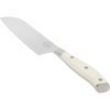 image:imageSur La Table Kitchen Essential Tasting Kitchen German Steel Slicer Knife 8Inch Stainless Steel Blade  Professional Kitchen Knife with White Handle and Forged Full TangEggshell White 7 Santoku