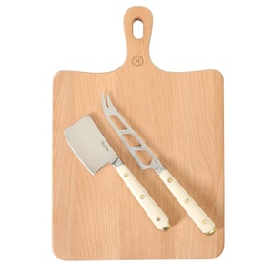 image:imageMartha Stewart Blairwood 3 Piece Beechwood Charcuterie Cutting Board with Cheese Knives Set