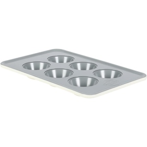 image:imageSur La Table Kitchen Essentials Bake Sale 3Piece Cookie Sheet Set  Nonstick Carbon Steel Baking Pans 13 15 18 Inch  Grey EasyClean Oven Trays for Cookies Roasting amp MoreLinen White