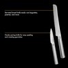 image:imageBabish 5 Piece 14116 German Steel Magnetic Knife Block Set Babish 5Piece Forged Kitchen Knife Block Set  14116 German Steel Cutlery with Magnetic Knife Holder  Professional Chef Knife SetStainless Blade  Handle
