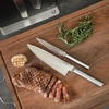image:imageBabish 5 Piece 14116 German Steel Magnetic Knife Block Set Babish 5Piece Forged Kitchen Knife Block Set  14116 German Steel Cutlery with Magnetic Knife Holder  Professional Chef Knife SetStainless Blade  Handle