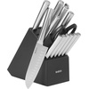 image:imageBabish 5 Piece 14116 German Steel Magnetic Knife Block Set Babish 5Piece Forged Kitchen Knife Block Set  14116 German Steel Cutlery with Magnetic Knife Holder  Professional Chef Knife SetStainless Blade  Handle