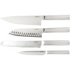 image:imageBabish 5 Piece 14116 German Steel Magnetic Knife Block Set Babish 5Piece Forged Kitchen Knife Block Set  14116 German Steel Cutlery with Magnetic Knife Holder  Professional Chef Knife SetStainless Blade  Handle