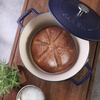 image:imageBabish 6Quart Round Enameled Cast Iron Dutch Oven with Lid  Red HeavyDuty Dutch Oven for Slow Cooking Braising amp BakingBlue
