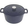 image:imageBabish 6Quart Round Enameled Cast Iron Dutch Oven with Lid  Red HeavyDuty Dutch Oven for Slow Cooking Braising amp BakingBlue