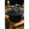 image:imageBabish 6Quart Round Enameled Cast Iron Dutch Oven with Lid  Red HeavyDuty Dutch Oven for Slow Cooking Braising amp BakingMatte Black