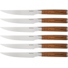image:imageBabish HighCarbon 14116 German Steel 15 Piece Full Tang Forged Cutlery Kitchen Knife Block Set  Dark Pakka Wood HandleStainless BladeDark Pakka Wood Handle