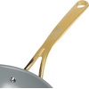 image:imagefrk AllInOne Platinum NonStick Fry Pan Skillet Meets Wok with Lid 11Inch Black amp GoldBlack  Gold Ceramic NonStick