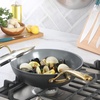 image:imagefrk AllInOne Platinum NonStick Fry Pan Skillet Meets Wok with Lid 11Inch Black amp GoldBlack  Gold Ceramic NonStick
