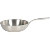 image:imagefrk AllInOne Platinum NonStick Fry Pan Skillet Meets Wok with Lid 11Inch Black amp GoldStainless Steel