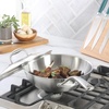 image:imagefrk AllInOne Platinum NonStick Fry Pan Skillet Meets Wok with Lid 11Inch Black amp GoldStainless Steel