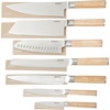 Stainless Blade/Light Pakka Wood Handle