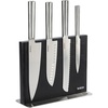 image:imageBabish 5 Piece 14116 German Steel Magnetic Knife Block Set Babish 5Piece Forged Kitchen Knife Block Set  14116 German Steel Cutlery with Magnetic Knife Holder  Professional Chef Knife SetStainless Blade  Handle