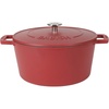 image:imageBabish 6Quart Round Enameled Cast Iron Dutch Oven with Lid  Red HeavyDuty Dutch Oven for Slow Cooking Braising amp BakingRed