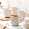 image:imageBloomhouse  Two Time Oprahs Favorite Things Winner  Corsica Clay 12 Piece Stoneware Rustic Reactive Glaze Dinnerware Set  Stackable Plates and Bowls Set Service for 4  Matte Sea Salt WhiteSea Salt White